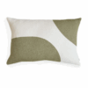 Bogar cushion, olive/natur