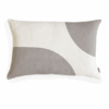 Bogar cushion, grey/natur